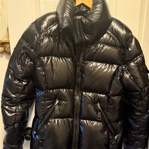 SAM. Black Puffer Jacket